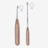 FiberGrip™ Volkmann Bone Curette Oval  Stainless Steel